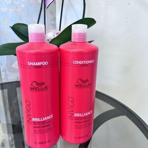 Wella Invigo Brilliance Hair Care Set - Vibrant Pink